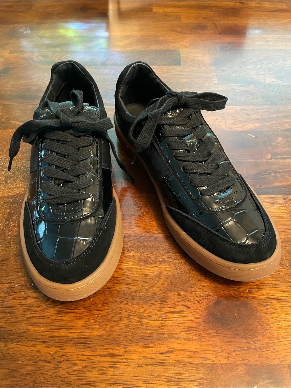 MATISSE Quincy Sneaker Women’s Size 7.5 Black Croc